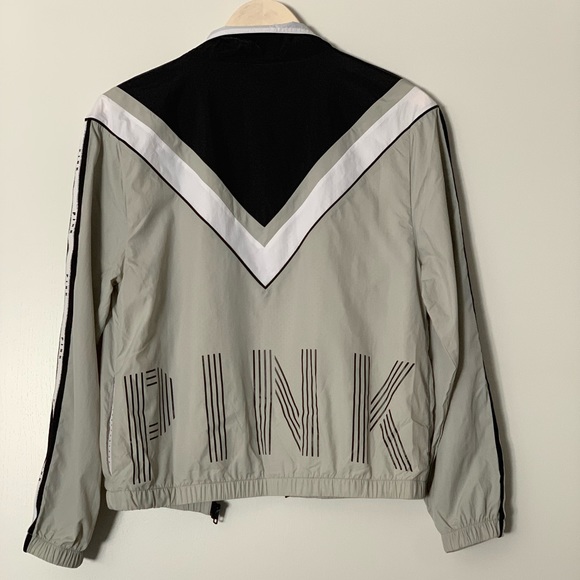 Pink Victoria Secret Gray Light Weight Coat - Picture 3 of 4